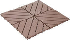 Plastic Interlocking Deck Tiles 12"x12" Waterproof Outdoor Patio Flooring PP - Image 4