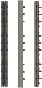 NewTechWood 1/6 ft. x 3 ft. Quick Deck Composite Deck Tile Stair Trim - Image 3