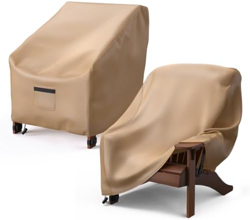 Adirondack Outdoor Chair Covers Waterproof 32"Wx34"Dx36"H by Brosyda