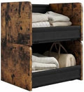 FOUCSSOMEI 2-Tier Stackable Closet Organizer and Storage Stackable Shelves – by FOUCSSOMEI