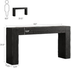 Tribesigns 63-Inch Solid Wood Console Sofa Table, Farmhouse Long Entryway Table - Image 2