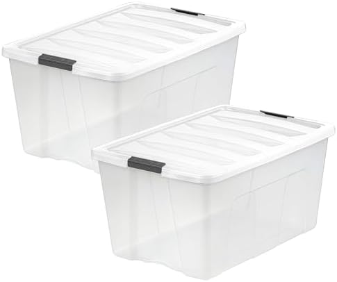 IRIS USA 94 Qt Storage Bins by IRISUSA