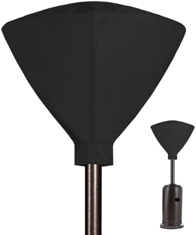 Easy-Going Patio Heater Head Cover, Outdoor Round 34"D Heater Cover by Easy-Going