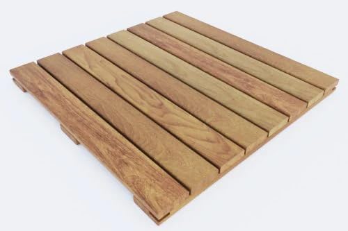 Maximo Cumaru Hardwood Interlocking Deck Tiles, Flooring - Image 3