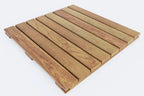 Maximo Hardwood Deck Tiles, Interlocking Patio Tiles, Outdoor Flooring - Image 3