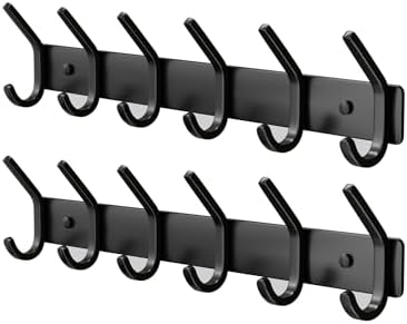 Coat Rack Wall Mount Hooks by GWAAZXGZ