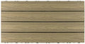 NewTechWood UltraShield Naturale 1 ft. x 2 ft. Quick Deck Outdoor Composite by NewTechWood