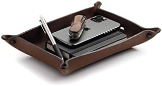 Main Street Forge Leather Valet Tray by MainStreetForge