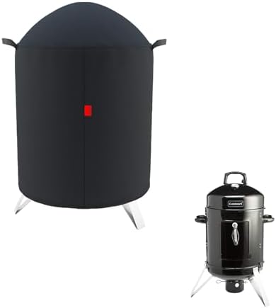 Outdoor Grill Cover Fits Cuisinart 16" Vertical Charcoal Smoker COS-116 by CoverGeny