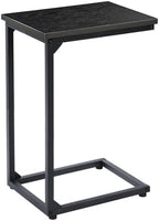AMHANCIBLE C Shaped End Table, Slide Under Couch Table by AMHANCIBLE