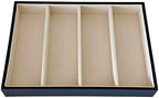 Premium Quality Sunglasses Tray Organizer Display PU Leather Exterior Soft - Image 6