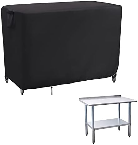 Kingling Outdoor Prep Table Covers Waterproof 60''L x 24''W x 35''H by Kingling