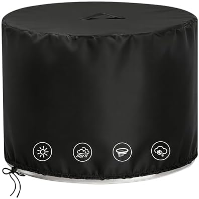 Waterproof Fire Pit Cover, fit for Solo Stove Bonfire by Rilime