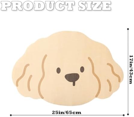 Cute Animals Bath Mat Quick Dry and Absorbent Microfiber, Non-Slip Thin Bath Rug - Image 2