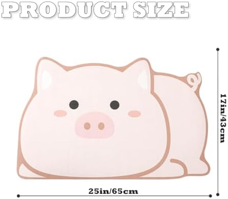 Cute Animals Bath Mat, Quick Dry and Absorbent Microfiber Bath Rug, Non-Slip Rug - Image 2