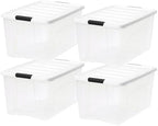 IRIS USA 72 Qt Storage Bins - Image 2