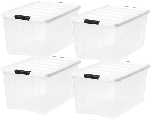 IRIS USA 72 Qt Storage Bins - Image 2