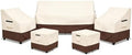Rileytee 5 Pcs Patio Furniture Covers Waterproof by Rileytee