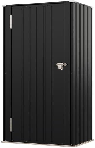Devoko 22 Cuft Vertical Storage Shed Without Adjustable Shelves - Image 7