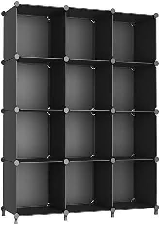 AWTATOS 12 Cube Storage Organizer, Closet Organizer Storage Shelves by AWTATOS