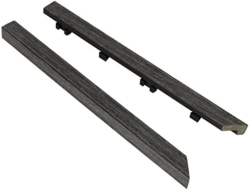 NewTechWood 1/12 ft. x 1 ft. Quick Deck Composite Deck Tile Outside Corner Trim - Image 2