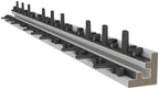NewTechWood 1/6 ft. x 3 ft. Quick Deck Composite Deck Tile Stair Trim - Image 2
