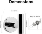 NearMoon Bath Towel Hooks- SUS 304 Stainless Steel Robe Hook Holder, Heavy Duty - Image 5