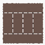 44-Pack Interlocking PP Deck Tiles, All-Weather Anti-Slip Patio Tiles - Image 7