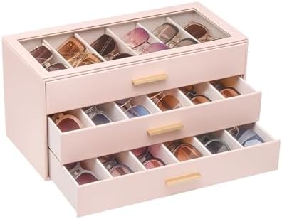 Lolalet Sunglasses Storage Box for Women by Lolalet