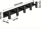 Black Coat Wall Mounted Rack - Image 3
