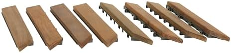 Bare Decor EZ-Floor Corner Trim Piece Interlocking Flooring in Solid Teak Wood - Image 2