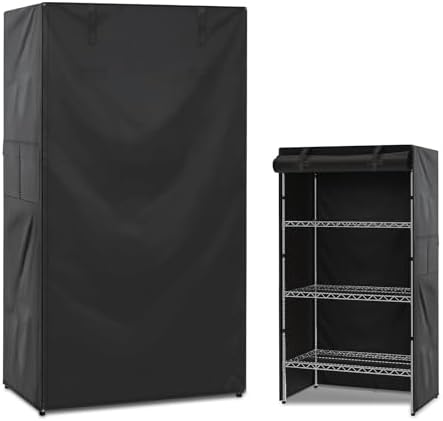 Waterproof Wire Shelving Cover, Dustproof Protection by GNarbor