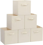 STORAGE MANIAC Storage Cubes, 11 Inch 6 Pack Collapsible Fabric Shelf Bins by STORAGEMANIAC