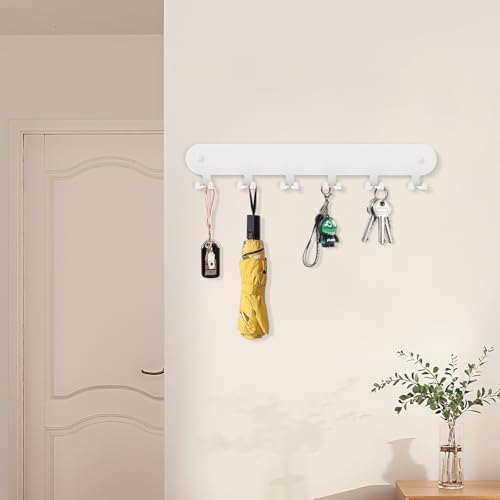 2 Pack Key Holder for Wall Adhesive, Key Hooks - Image 6