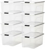 IRIS USA 72 Qt Storage Bins by IRISUSA