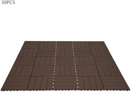 Interlocking Deck Tiles 30 Pack, 11.8" x 11.8" Floors Tiles - Image 7