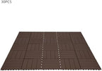 Interlocking Deck Tiles 30 Pack, 11.8" x 11.8" Floors Tiles - Image 7