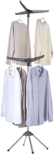 CASAMAYA Clothes Drying Rack Foldable, 74.8 inch 2 Tier Laundry Drying Rack by Unknown