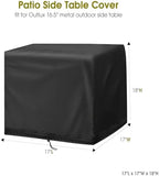 Patio Table Cover End Table Cover-17"L x 17"W x 18"H - Image 2