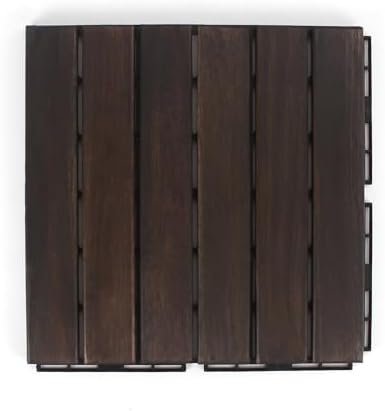 Acacia Deck Tiles Interlocking Outdoor Flooring - Image 3