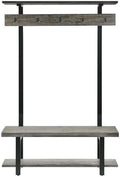 Pomona Solid Wood Entryway Hall Tree by AlaterreFurniture