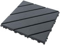 44 Pack Plastic Interlocking Patio Deck Tiles Waterproof All Weather by Unknown
