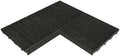 NewTechWood 1 in. x 1 ft. Quick Deck Composite Deck Tile Inside Corner Trim by NewTechWood