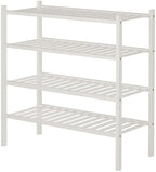 ROMGUAR CRAFT 4 Tier Bamboo Shoe Rack - Image 6