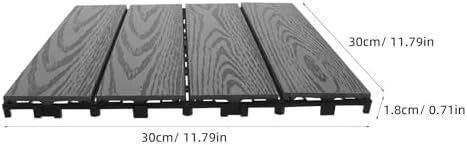 Plastic Wood Interlocking Deck Tiles - Image 2