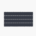 Ball & Cast Plastic Interlocking Deck Tiles, Lengthen 24"x12"Patio Floor Tiles - Image 3