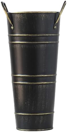 Round Umbrella Bucket, Metal Umbrella Holder by Unknown