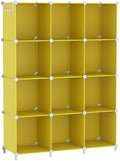 AWTATOS Cube Storage Organizer Closet Organizers 12 Cube Storage Shelves by AWTATOS
