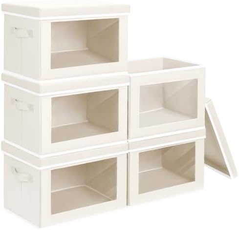 Homsorout Storage Bins with Lids by Homsorout