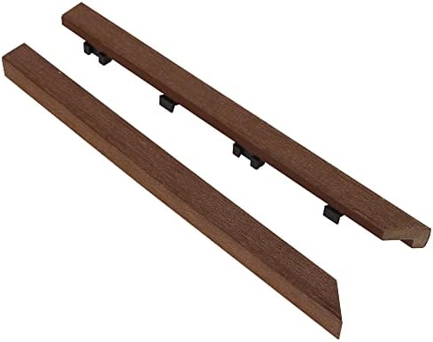 NewTechWood 1/12 ft. x 1 ft. Quick Deck Composite Deck Tile Outside Corner Trim - Image 2